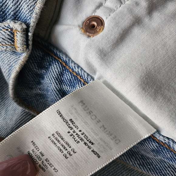 Denim Forum Women's Light Blue Straight Leg Jeans - Picture 8 of 8